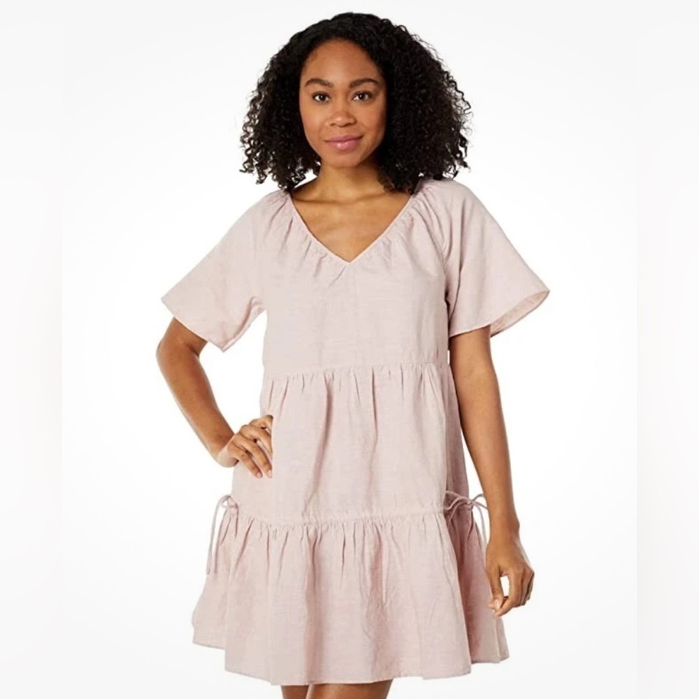 💕MADEWELL💕 Light Pink Mini Dress - Picture 2 of 11